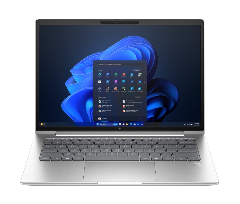 HP EliteBook 640 G11 Intel Core Ultra 5 125U Portátil 35,6 cm (14") WUXGA 16GB DDR5-SDRAM 512GB SSD Wi-Fi 6E (802.11ax) Windows 11 Pro AI PC Plata