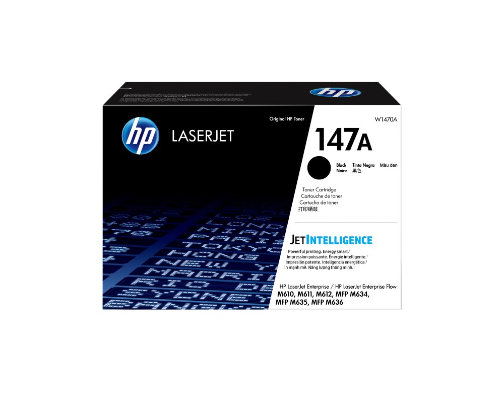 HP LaserJet Cartucho de tóner Original 147A negro