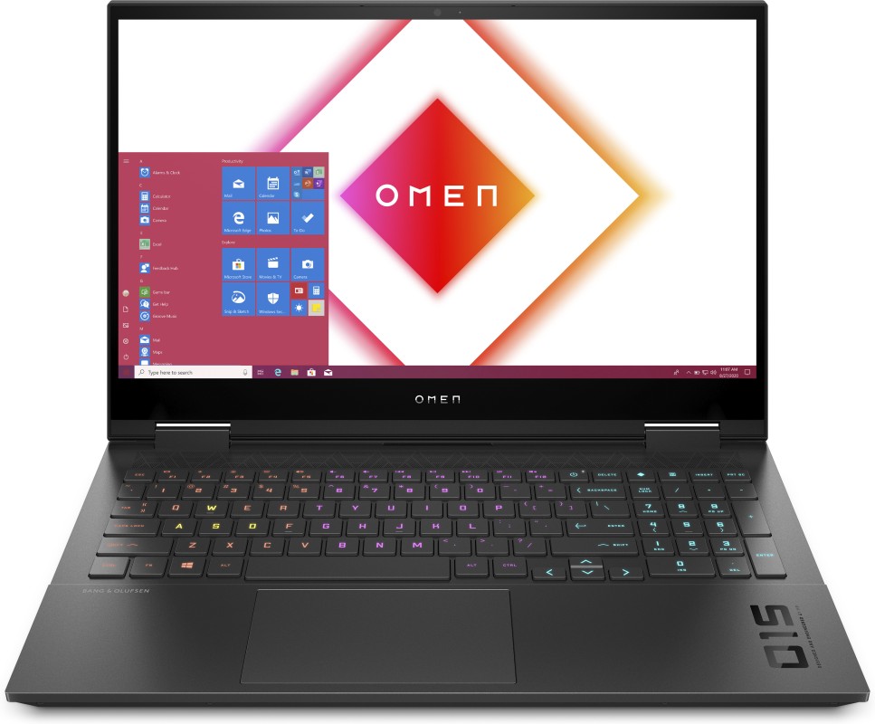 HP OMEN 15-ek1009ns Portátil 39,6 cm (15.6") Full HD Intel Core i7 16GB DDR4-SDRAM 512GB SSD NVIDIA GeForce RTX 3060 Wi-Fi 6 (802.11ax) Windows 10