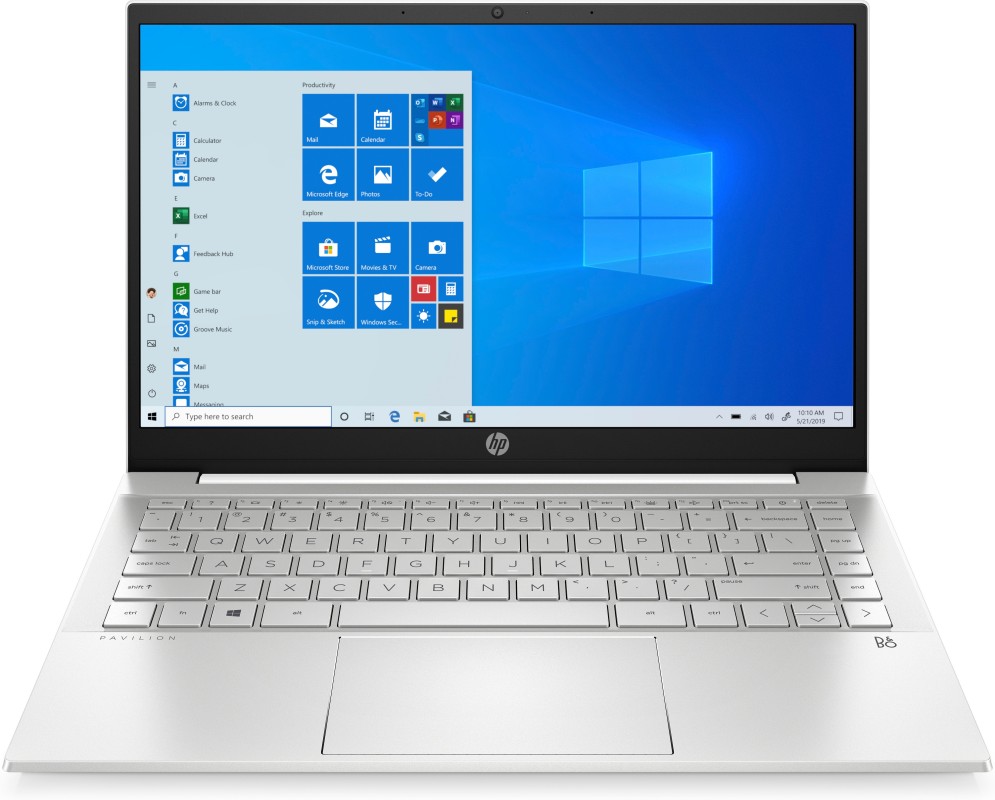 HP Pavilion 14-dv0002ns Portátil 35,6 cm (14") Full HD Intel Core i5 8GB DDR4-SDRAM 512GB SSD Wi-Fi 5 (802.11ac) Windows 10 Home Aluminio, Plata