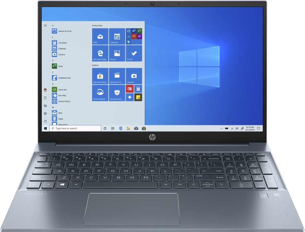 HP Pavilion 15-eg0001ns Portátil 39,6 cm (15.6") Full HD Intel Core i7 8GB DDR4-SDRAM 512GB SSD NVIDIA GeForce MX450 Wi-Fi 5 (802.11ac) Windows 10