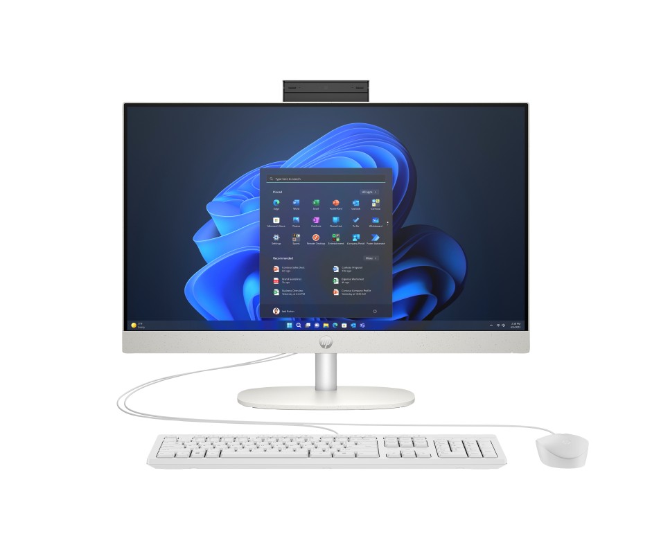 HP Pro 240 G10 Intel® Core™ i5 i5-1334U 60,5 cm (23.8") 1920 x 1080 Pixeles PC todo en uno 8GB DDR4-SDRAM 256GB SSD Windows 11 Pro Wi-Fi 6 (802.1