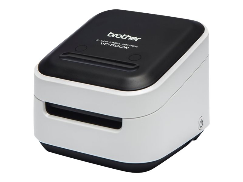Impresora de Etiquetas Color Brother VC-500W/ Zero Ink/ Ancho etiqueta 50mm/ USB-WiFi/ Blanca y Negra