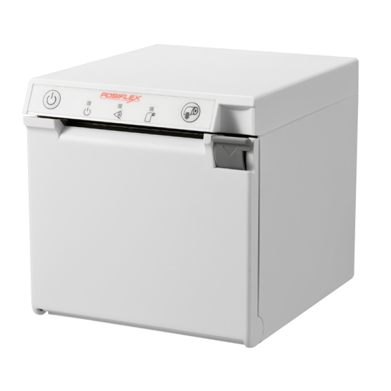 Impresora posiflex pp-7600mx, blanca (mate), usb, rs232, ethernet, f. alim. inc.