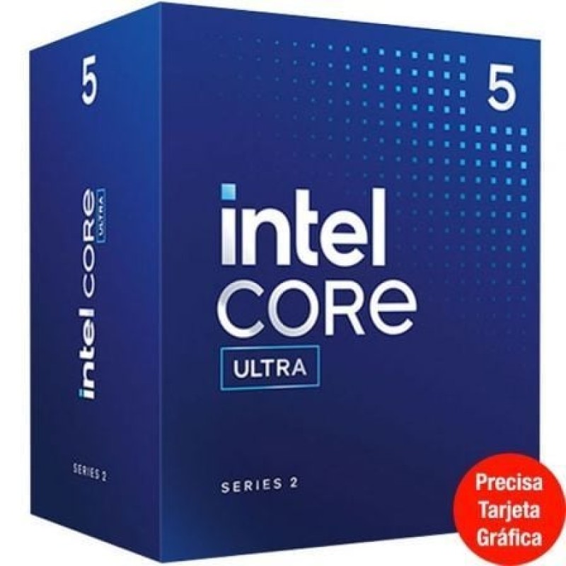 Intel Core Ultra 5 225F procesador 20 MB Smart Cache Caja