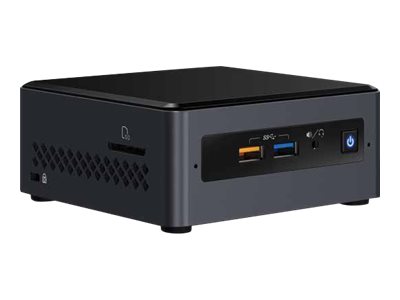 Intel NUC Kit NUC7PJYHN - miniordenador - Pentium Silver J5005 1.5 GHz - 0 GB - sin disco duro