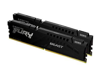 Kingston FURY Beast - DDR5 - kit - 16GB: 2 x 8GB - DIMM de 288 contactos - 5200 MHz / PC5-41600 - sin búfer