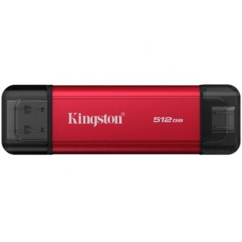 Kingston Technology 512GB Dual USB-A/C Portable SSD, Up to 1050MB/s USB 3.2 Gen 2