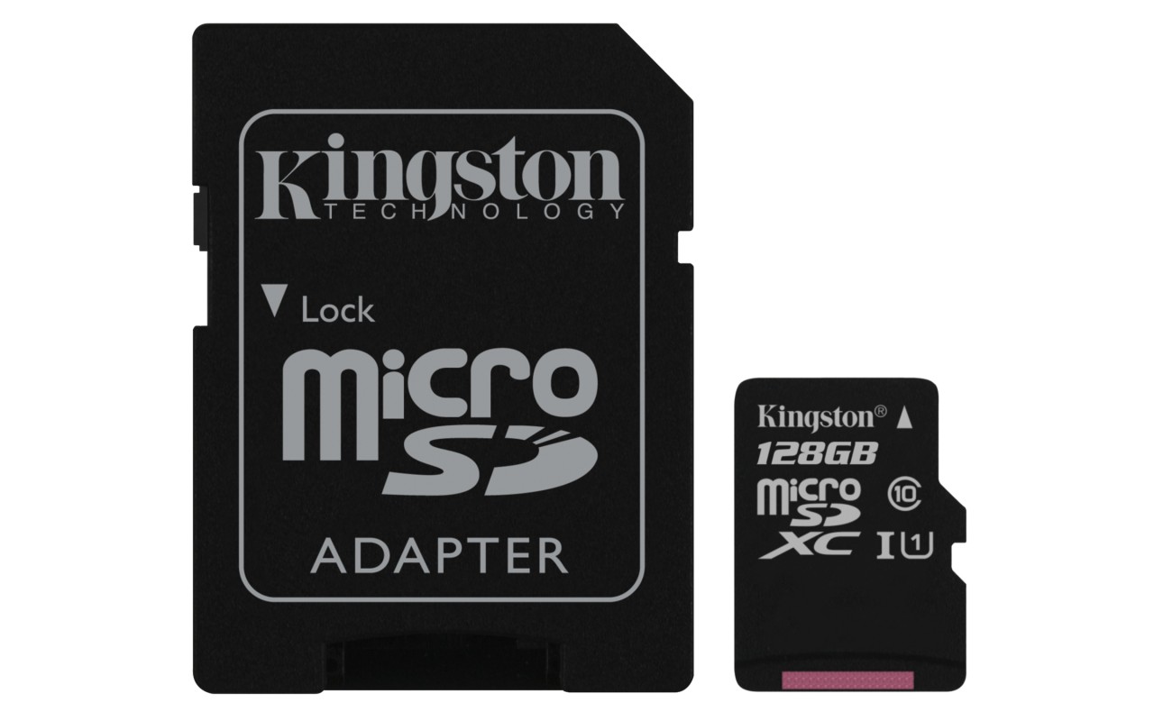 Kingston Technology Canvas Select 128GB MicroSDXC UHS-I Clase 10