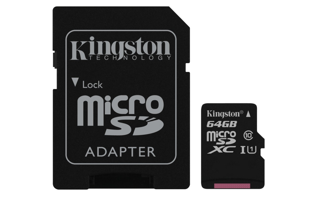 Kingston Technology Canvas Select 64GB MicroSDXC UHS-I Clase 10
