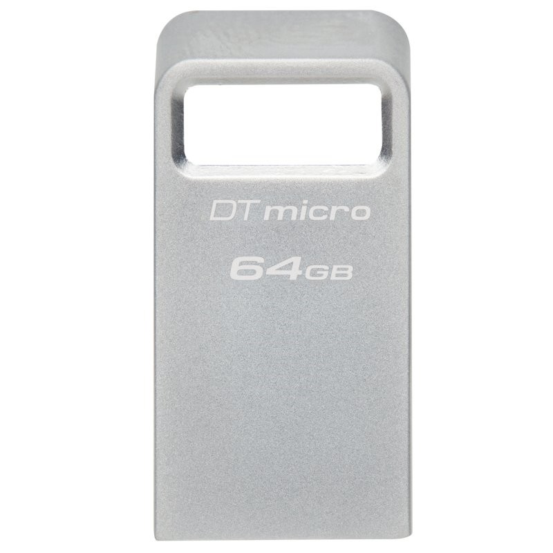 Kingston Technology DataTraveler 64GB Micro 200MB/s Metal USB 3.2 Gen 1