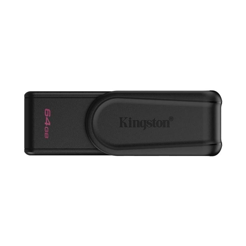Kingston Technology DataTraveler 64GB Portable USB 3.2 Gen 1 Exodia S (Black/Black)