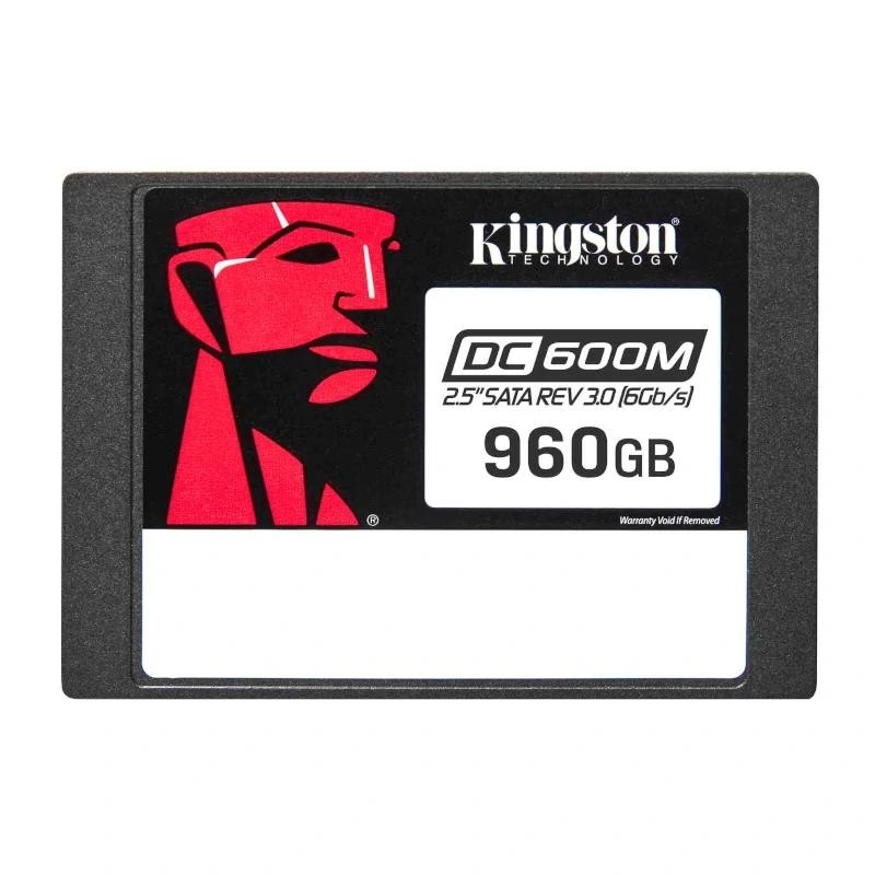 Kingston Technology Disco SSD DC600M SATA Enterprise (uso mixto) de 2,5” y 960 G