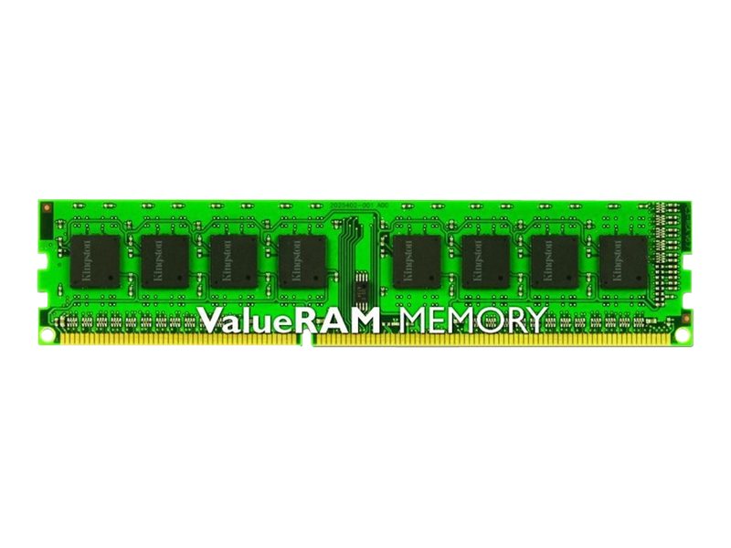 Kingston ValueRAM - DDR3 - módulo - 8GB - DIMM de 240 contactos - 1600 MHz / PC3-12800 - sin búfer