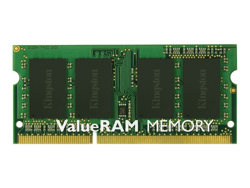 Kingston ValueRAM - DDR3L - módulo - 4GB - SO DIMM de 204 contactos - 1600 MHz / PC3-12800 - sin búfer