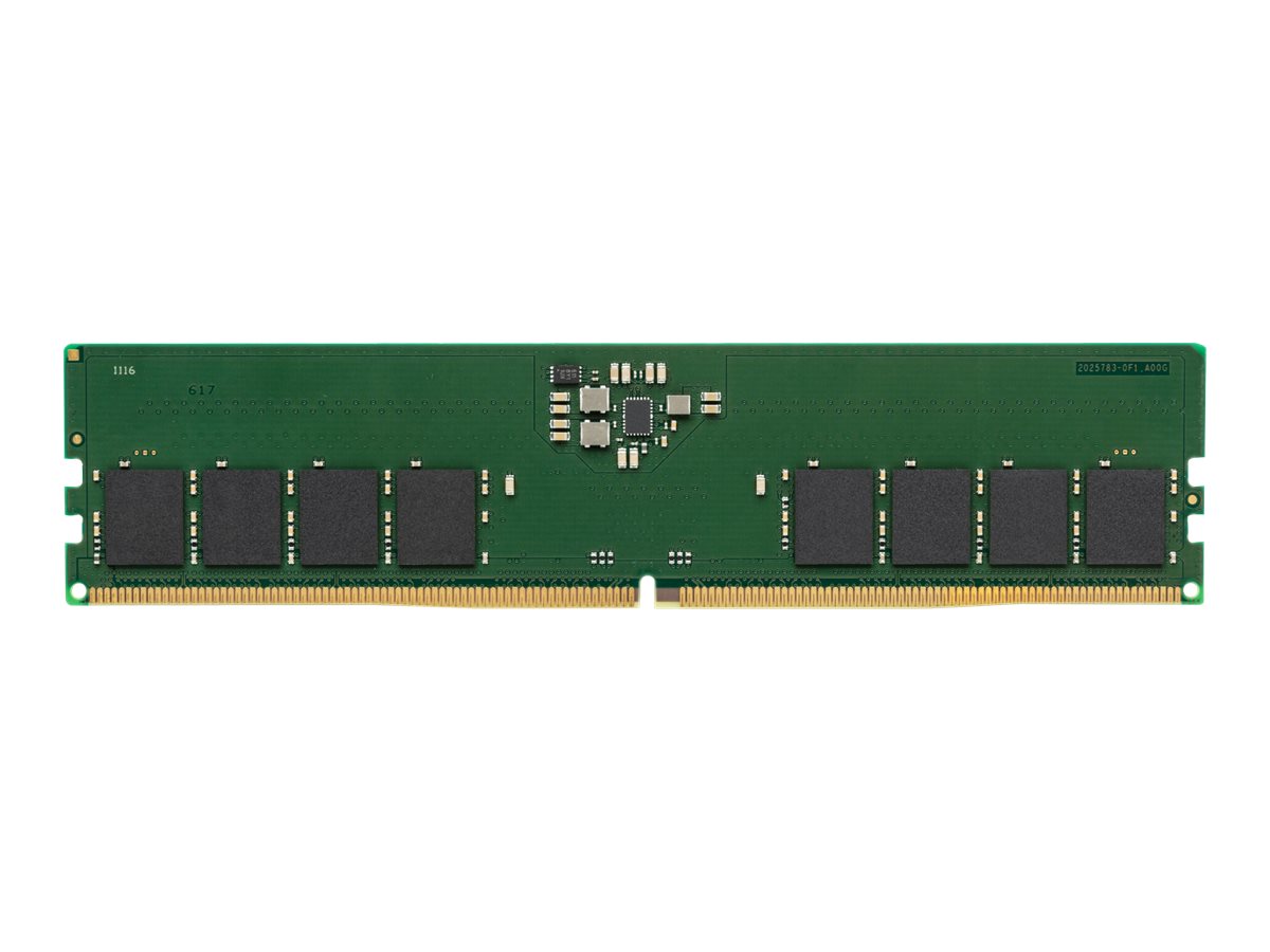 Kingston ValueRAM - DDR5 - módulo - 16GB - DIMM de 288 contactos - 4800 MHz / PC5-38400 - sin búfer
