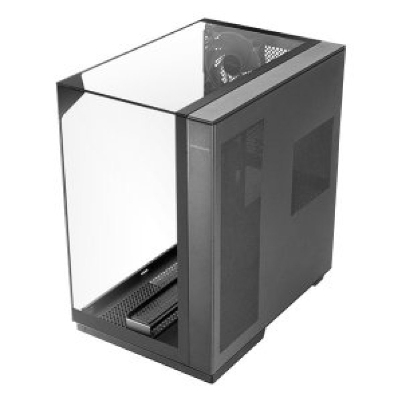 (Km0) CAJA ATX SEMITORRE GAMING MARS GAMING MC3GF TRIPLE CRISTAL TEMPLADO ARGB GPU 383mm 1x3.5 3x2.5