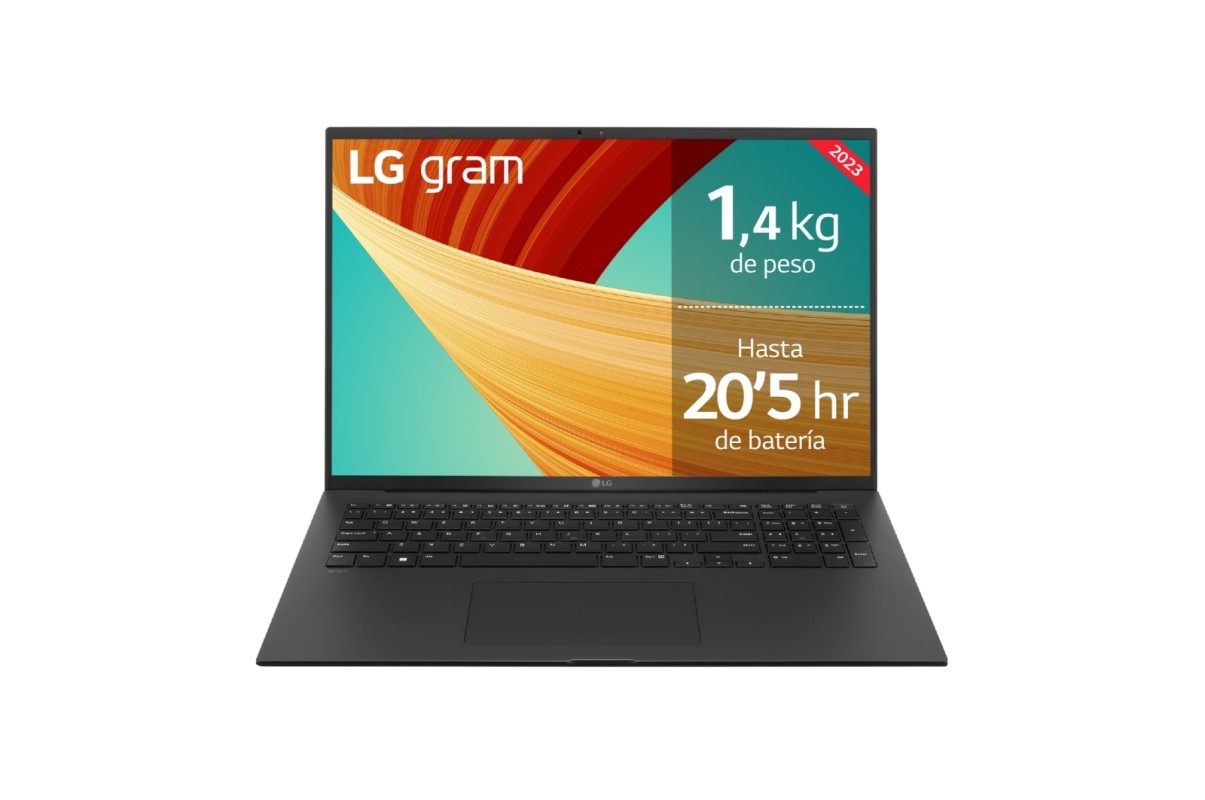 LG 17Z90R Intel® Core™ i7 i7-1360P Portátil 43,2 cm (17") WQXGA 32GB LPDDR5-SDRAM 1TB SSD NVIDIA GeForce RTX 3050 Wi-Fi 6 (802.11ax) Windows 11