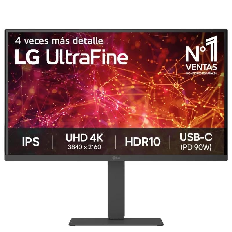LG 27U730A-B, 68,6 cm (27"), 3840 x 2160 Pixeles, 4K Ultra HD, 5 ms, Negro