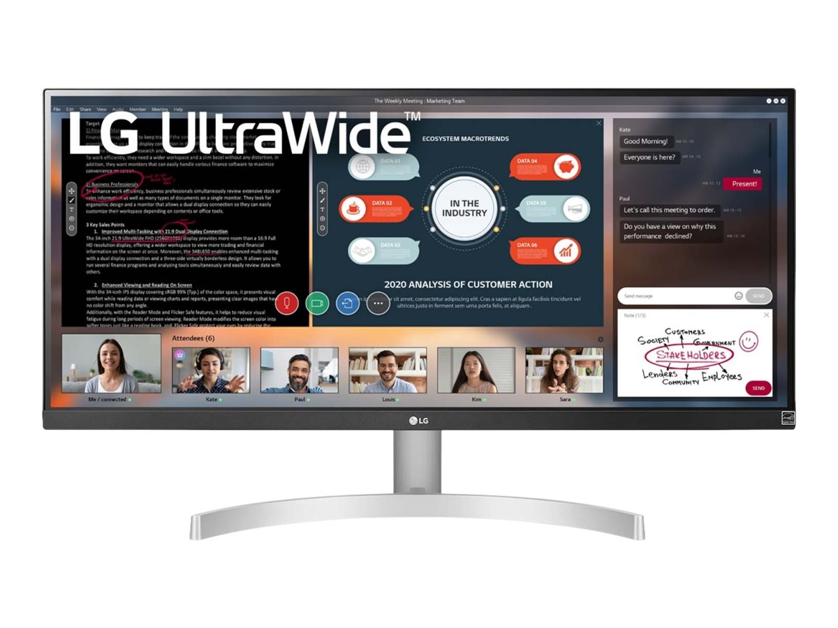 LG 29WN600-W - monitor LED - 29" - HDR
