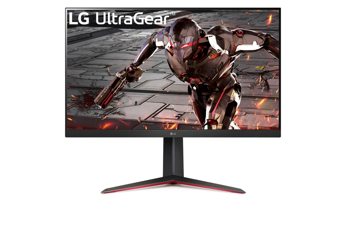 LG 32GN650-B pantalla para PC 80 cm (31.5") 2560 x 1440 Pixeles Quad HD LED Negro, Rojo