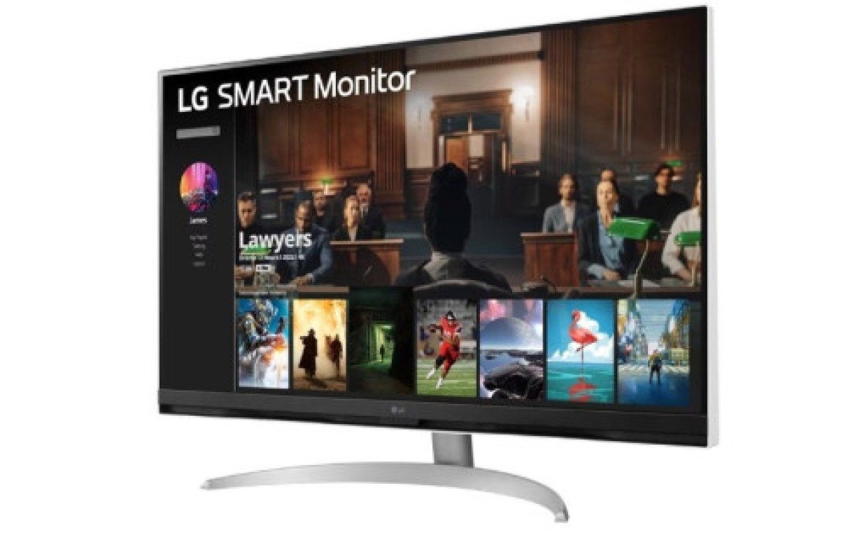 LG 32SQ700S-W pantalla para PC 81,3 cm (32") 3480 x 2160 Pixeles 4K Ultra HD LCD Blanco