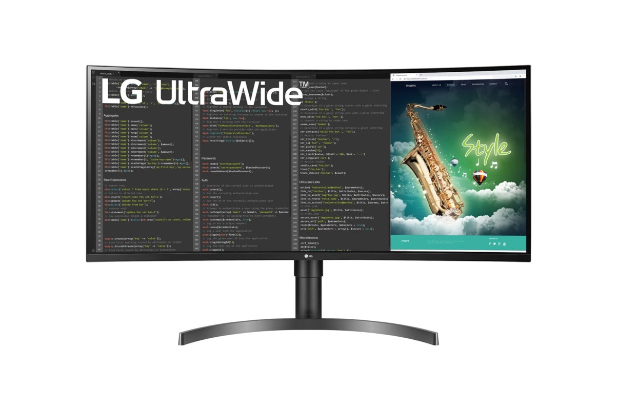 LG 35WN73A-B pantalla para PC 88,9 cm (35") 3440 x 1440 Pixeles UltraWide Quad HD LED Negro