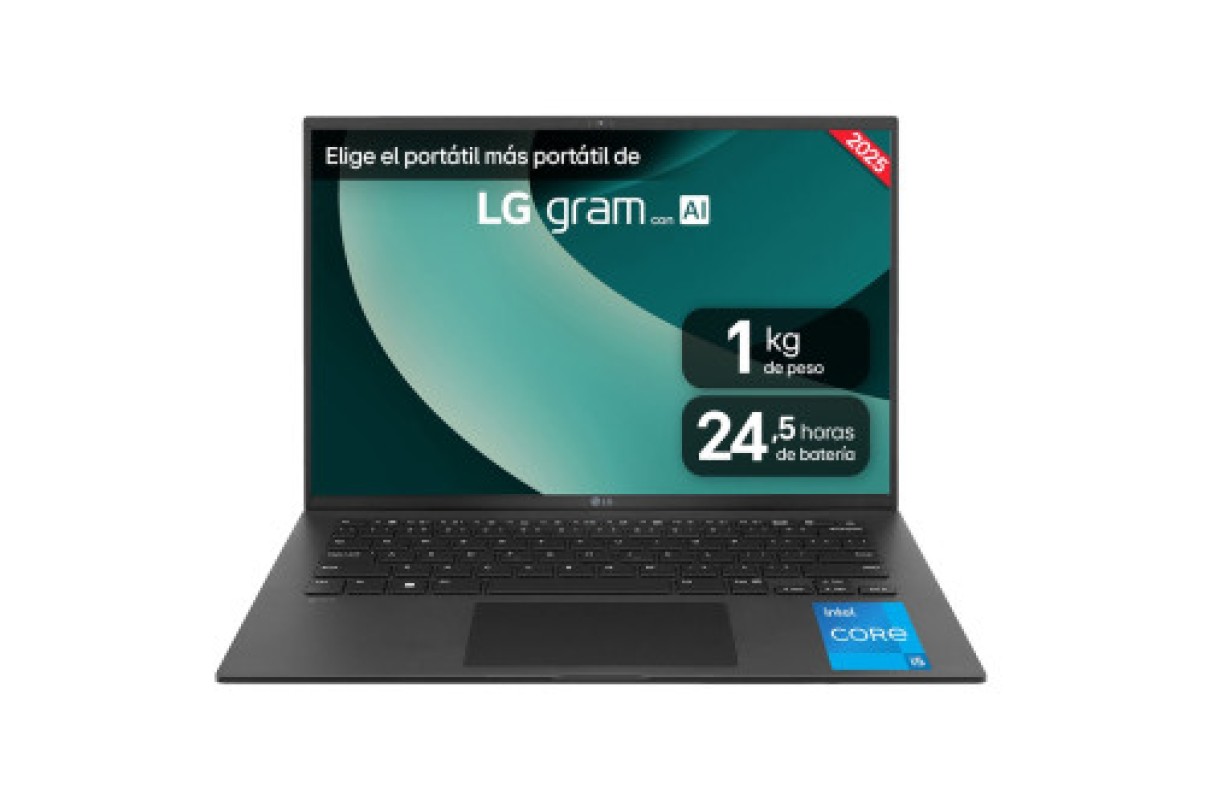LG Gram 14ZD90RU-G.AX55B ordenador portatil Intel® Core™ i5 i5-1334U Portátil 35,6 cm (14") WUXGA 16GB LPDDR4x-SDRAM 512GB SSD Wi-Fi 6E (802.11a