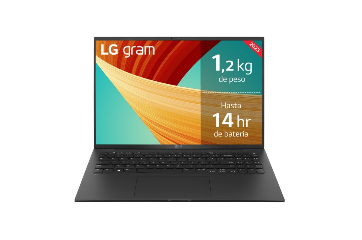 LG Gram 16Z90R Intel® Core™ i7 i7-1360P Portátil 40,6 cm (16") WQXGA 32GB LPDDR5-SDRAM 1TB SSD NVIDIA GeForce RTX 3050 Wi-Fi 6 (802.11ax) Window