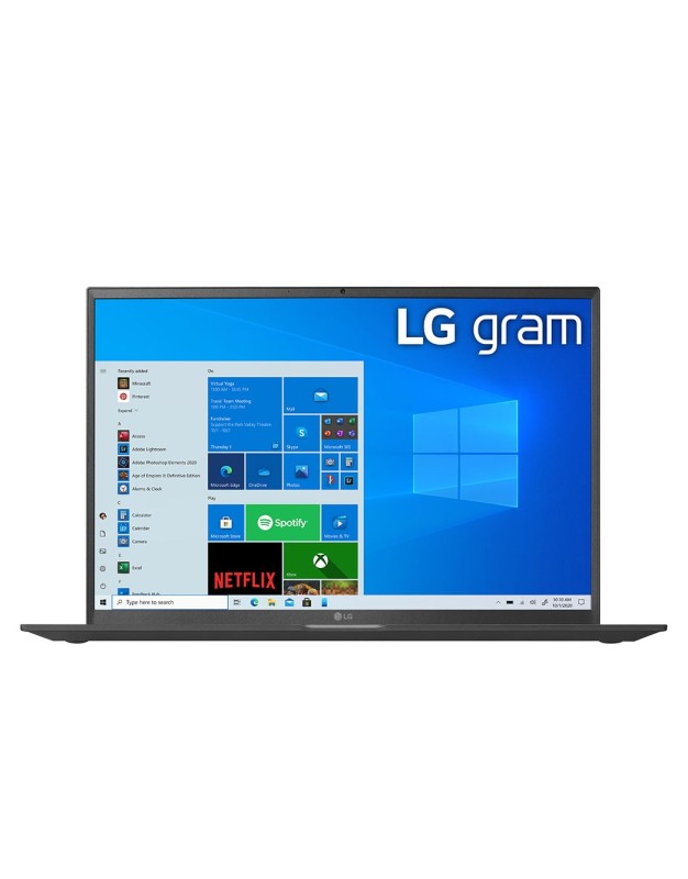 LG Gram 17Z90P-G.AA88B ultrabook Portátil 43,2 cm (17") WQXGA Intel Core i7 16GB LPDDR4x-SDRAM 512GB SSD Wi-Fi 6 (802.11ax) Negro