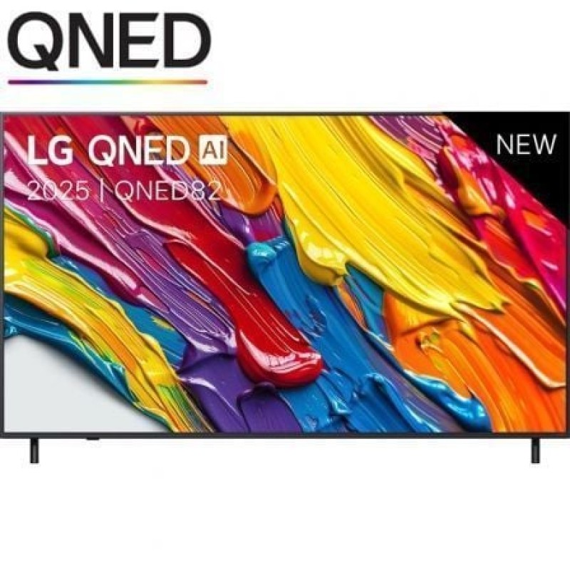 LG QNED AI 55QNED82A6B, 139,7 cm (55"), 3840 x 2160 Pixeles, QNED, Smart TV, Wifi, Negro