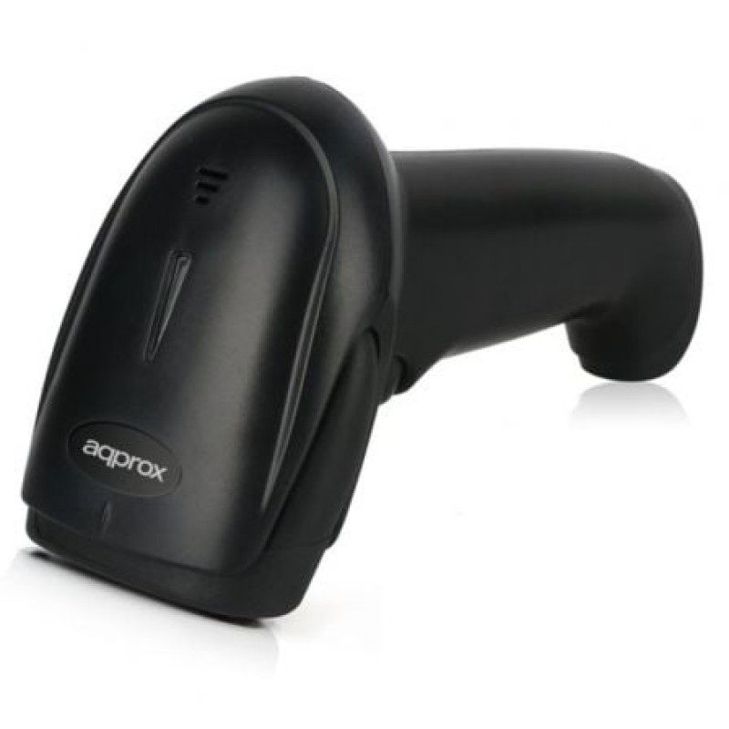 Lector de Códigos de Barras APPROX APPLS19 - USB · BT. 4.2 · 1D · Negro