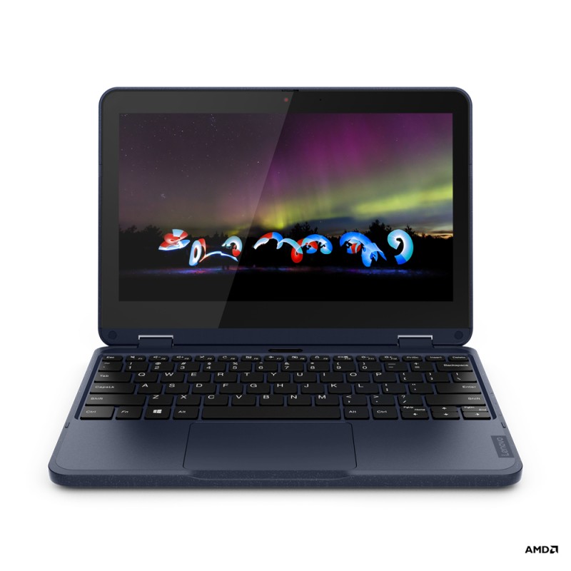 Lenovo 300w Gen 3 (AMD) AMD 3000 3015e Híbrido (2-en-1) 29,5 cm (11.6") Pantalla táctil HD 4GB DDR4-SDRAM 128GB SSD Wi-Fi 5 (802.11ac) Windows 10