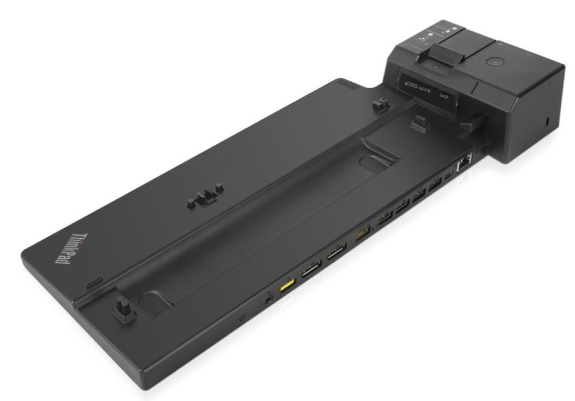 Lenovo 40AH0135EU base para portátil y replicador de puertos Acoplamiento Negro