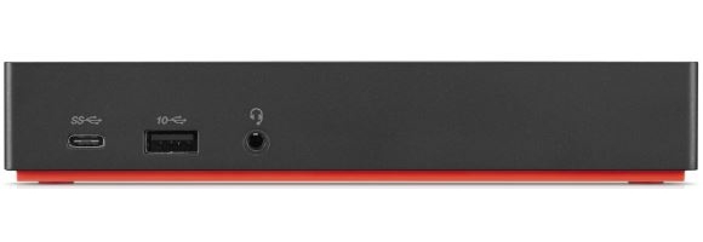 Lenovo 40AS0090EU base para portátil y replicador de puertos Alámbrico USB 3.2 Gen 1 (3.1 Gen 1) Type-C Negro