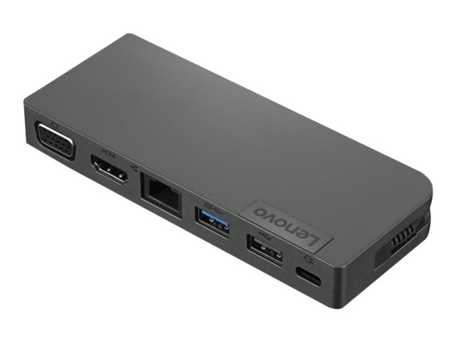 Lenovo 4X90S92381 base para portátil y replicador de puertos Alámbrico USB 3.2 Gen 1 (3.1 Gen 1) Type-C Gris