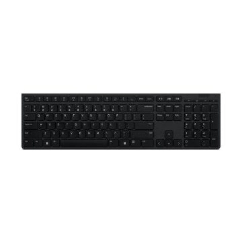 Lenovo 4Y41K04067, Completo (100%), Inalámbrico, RF Wireless + Bluetooth, Switch de tecla de tijera, Gris