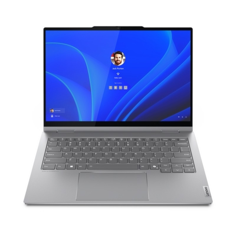 Lenovo ThinkBook 14 2-in-1 G4 IML Intel Core Ultra 7 155U Híbrido (2-en-1) 35,6 cm (14") Pantalla táctil WUXGA 32GB DDR5-SDRAM 1TB SSD Wi-Fi 6E (8