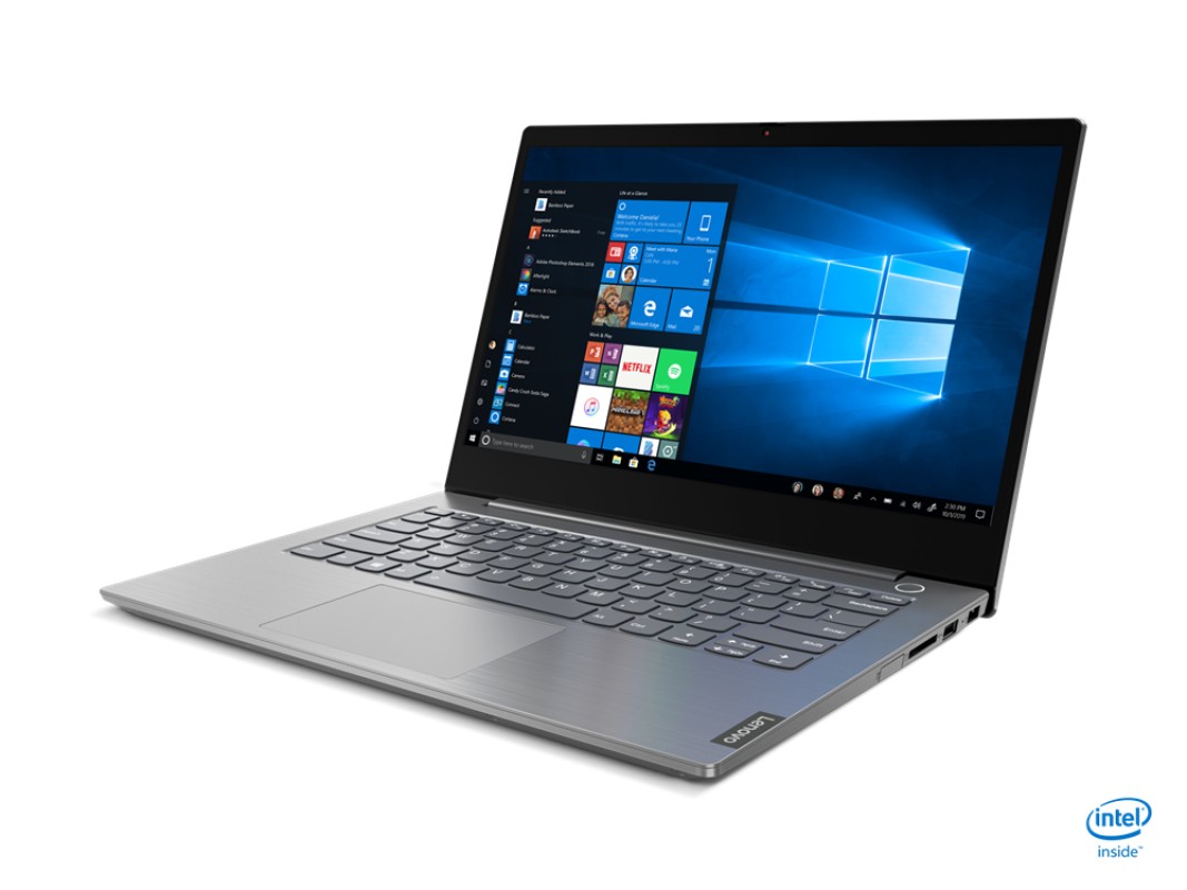 Lenovo ThinkBook 14 IIL Netbook 35,6 cm (14") Full HD Intel® Core™ i3 8GB DDR4-SDRAM 256GB SSD Wi-Fi 6 (802.11ax) Windows 10 Home Gris