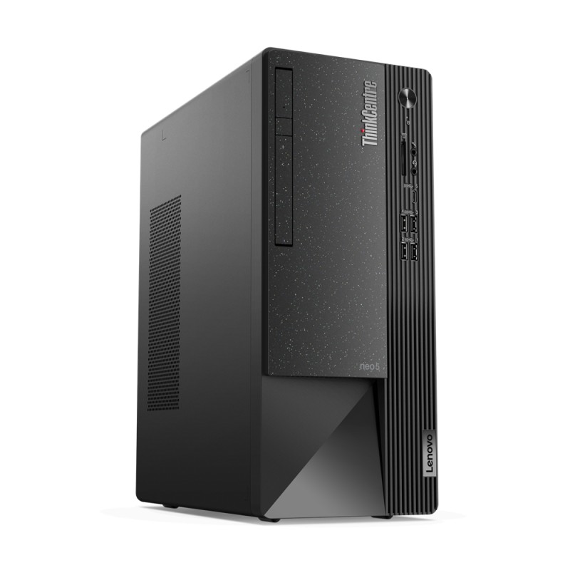 Lenovo ThinkCentre neo 50t Intel® Core™ i7 i7-12700 16GB DDR4-SDRAM 512GB SSD Windows 11 Pro Torre PC Negro, Gris