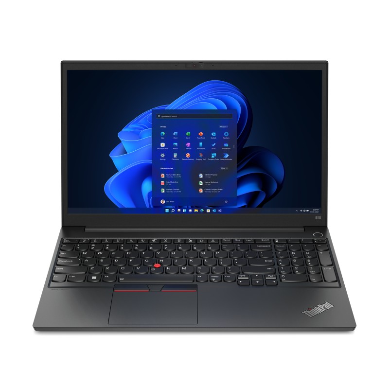 Lenovo ThinkPad E15 Gen 4 (Intel) Intel® Core™ i7 i7-1255U Portátil 39,6 cm (15.6") Full HD 16GB DDR4-SDRAM 512GB SSD NVIDIA GeForce MX550 Wi-Fi