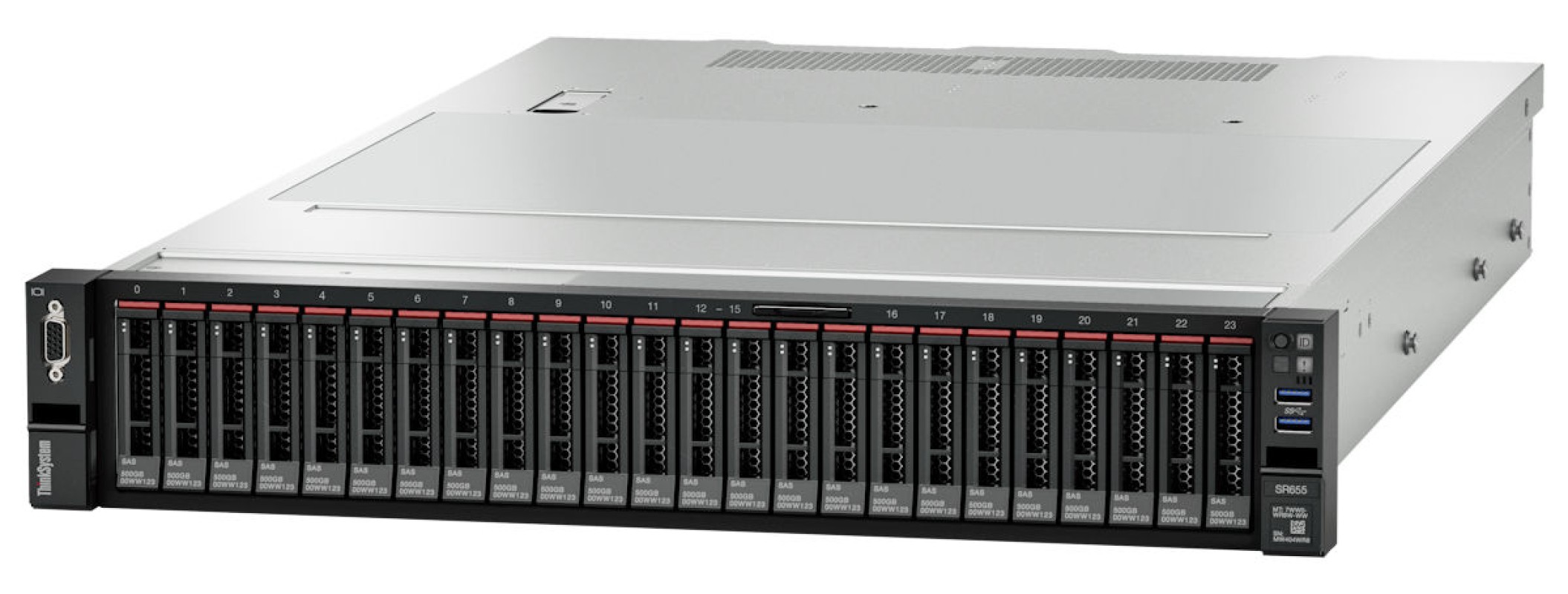 Lenovo ThinkSystem SR655 servidor Bastidor (2U) AMD EPYC 7302P 3 GHz 32GB DDR4-SDRAM 750 W