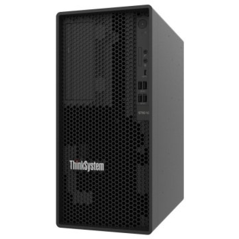 Lenovo ThinkSystem ST50 V2 servidor 1,92TB Torre Intel Xeon E E-2324G 3,1 GHz 16GB DDR4-SDRAM 500 W