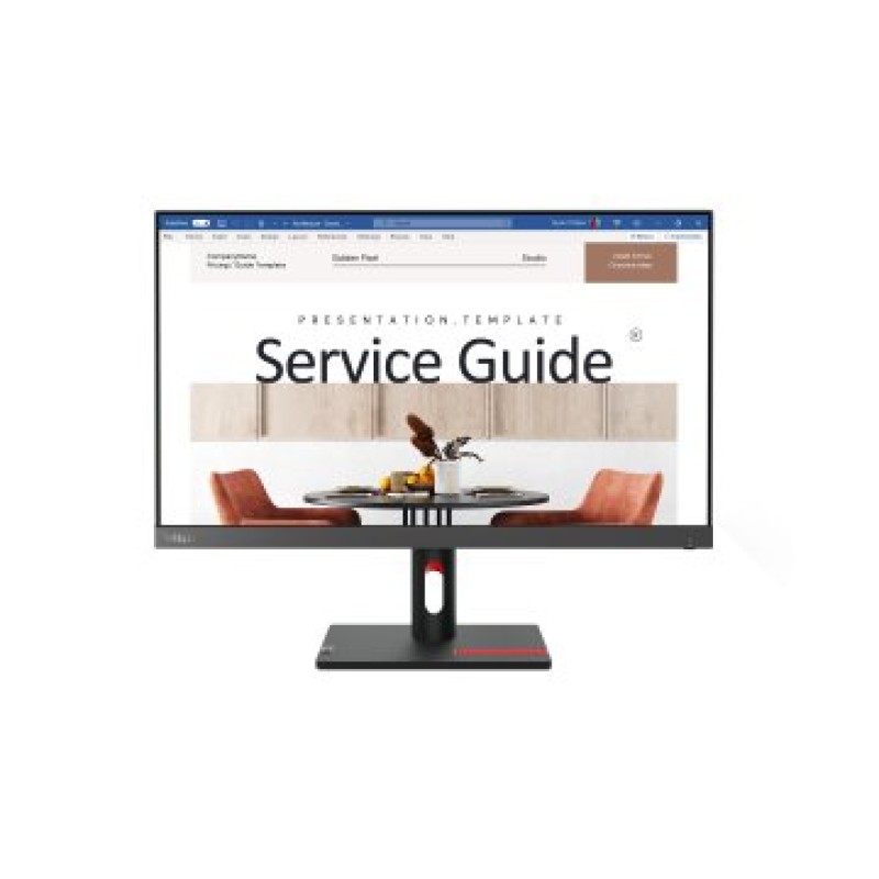 Lenovo ThinkVision S24i-30 pantalla para PC 60,5 cm (23.8") 1920 x 1080 Pixeles Full HD LED Negro