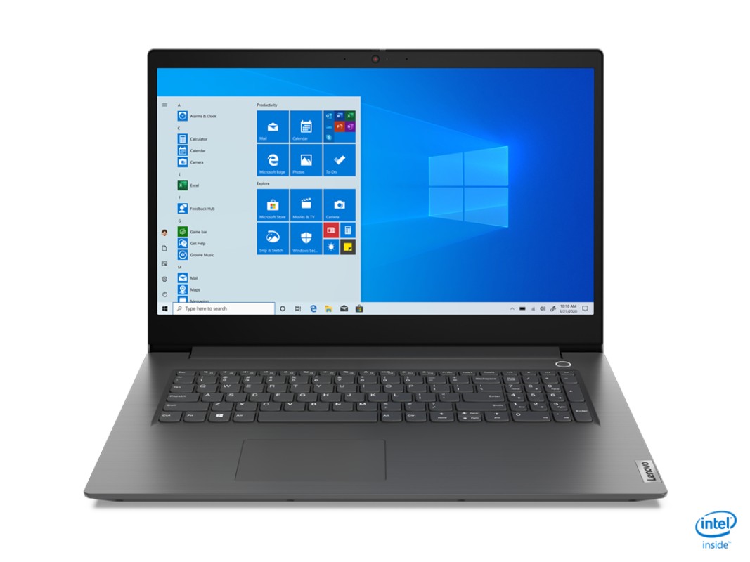Lenovo V V17 Portátil 43,9 cm (17.3") Full HD Intel Core i5 8GB DDR4-SDRAM 256GB SSD Wi-Fi 6 (802.11ax) Windows 10 Pro Gris