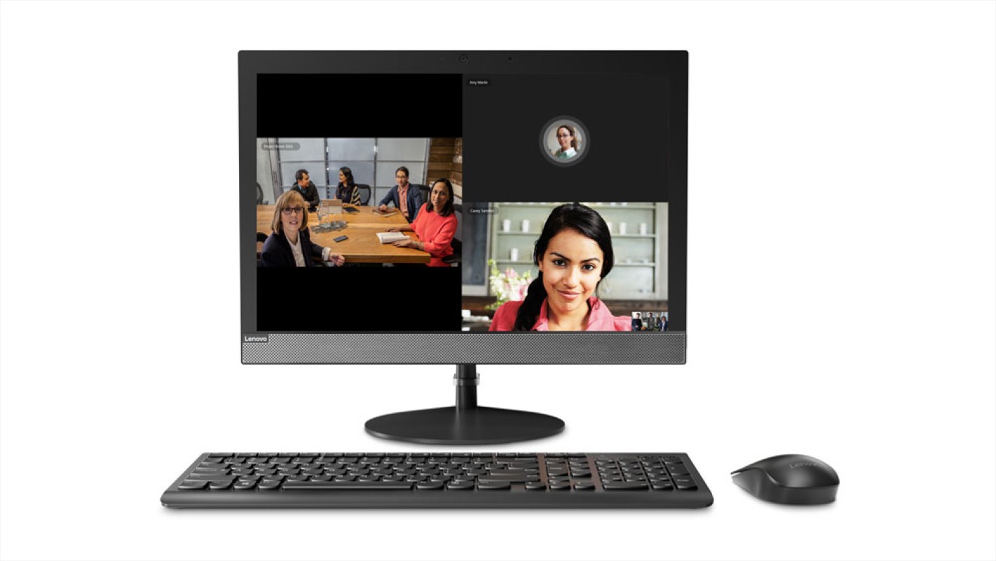Lenovo V130 49,4 cm (19.4") 1440 x 900 Pixeles Intel® Celeron® 4GB DDR4-SDRAM 128GB SSD PC todo en uno Wi-Fi 5 (802.11ac) Negro