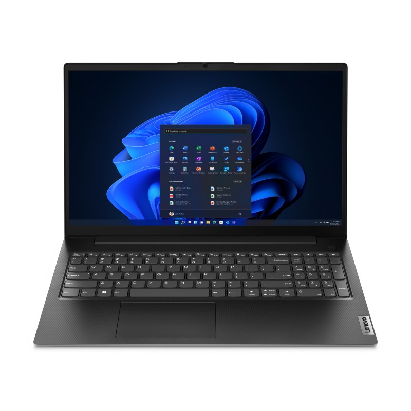 Lenovo V15 AMD Ryzen™ 5 7520U Portátil 39,6 cm (15.6") Full HD 16GB LPDDR5-SDRAM 512GB SSD Wi-Fi 5 (802.11ac) Español Negro