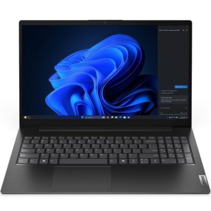 Lenovo V15 G5 IRL Intel Core i3 i3-1315U Portátil 39,6 cm (15.6") Full HD 8GB DDR5-SDRAM 512GB SSD Wi-Fi 6 (802.11ax) Windows 11 Home Español Negr
