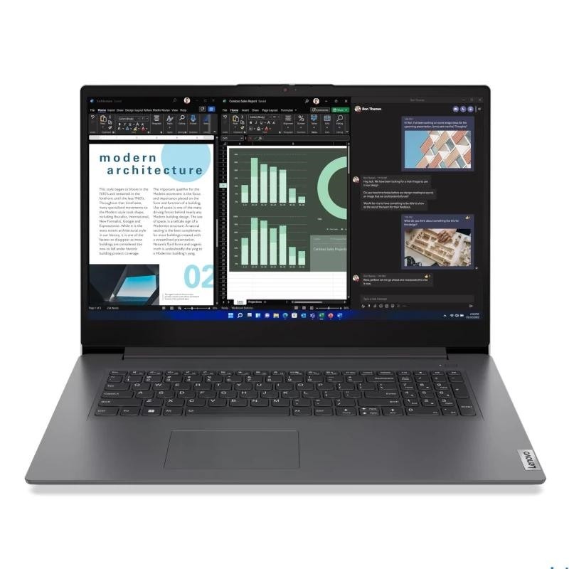 Lenovo V17 G4 IRU Intel® Core™ i5 i5-13420H Portátil 43,9 cm (17.3") Full HD 16GB DDR4-SDRAM 512GB SSD Wi-Fi 6 (802.11ax) Windows 11 Home Españ