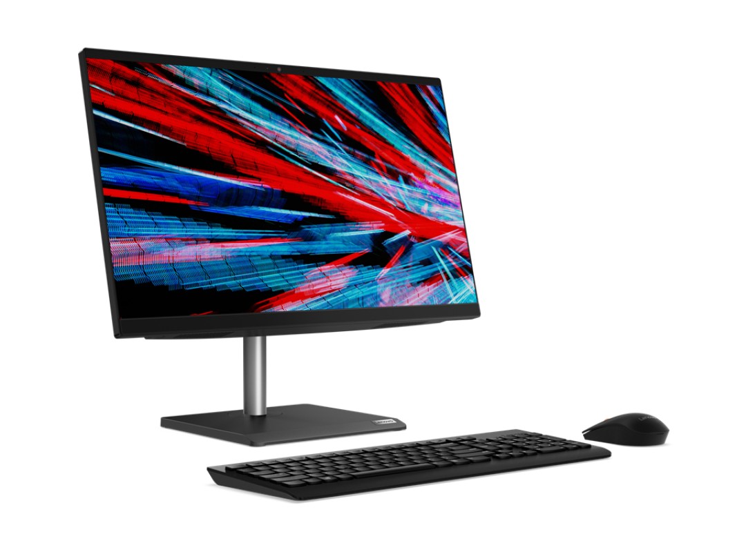 Lenovo V30a Intel Core i5 60,5 cm (23.8") 1920 x 1080 Pixeles 8GB DDR4-SDRAM 256GB SSD PC todo en uno Windows 10 Home Wi-Fi 5 (802.11ac) Negro